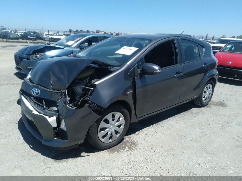 2014 TOYOTA PRIUS C ONE/THREE/TWO/FOUR - JTDKDTB33E1083561