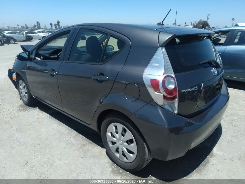 2014 TOYOTA PRIUS C ONE/THREE/TWO/FOUR - JTDKDTB33E1083561