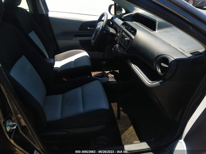 2014 TOYOTA PRIUS C ONE/THREE/TWO/FOUR - JTDKDTB33E1083561
