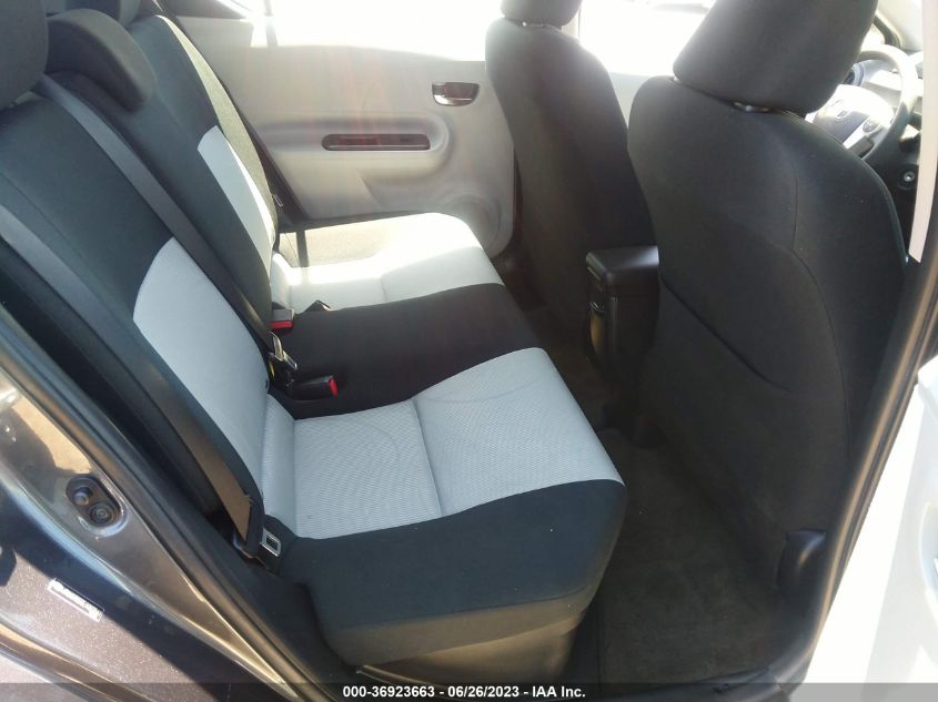 2014 TOYOTA PRIUS C ONE/THREE/TWO/FOUR - JTDKDTB33E1083561