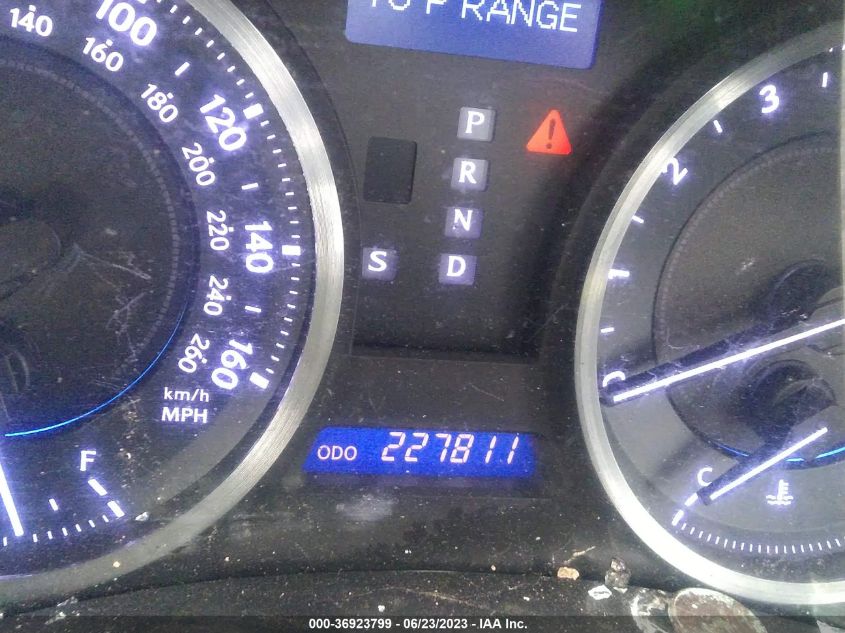 2013 LEXUS IS 250 - JTHBF5C25D5193013