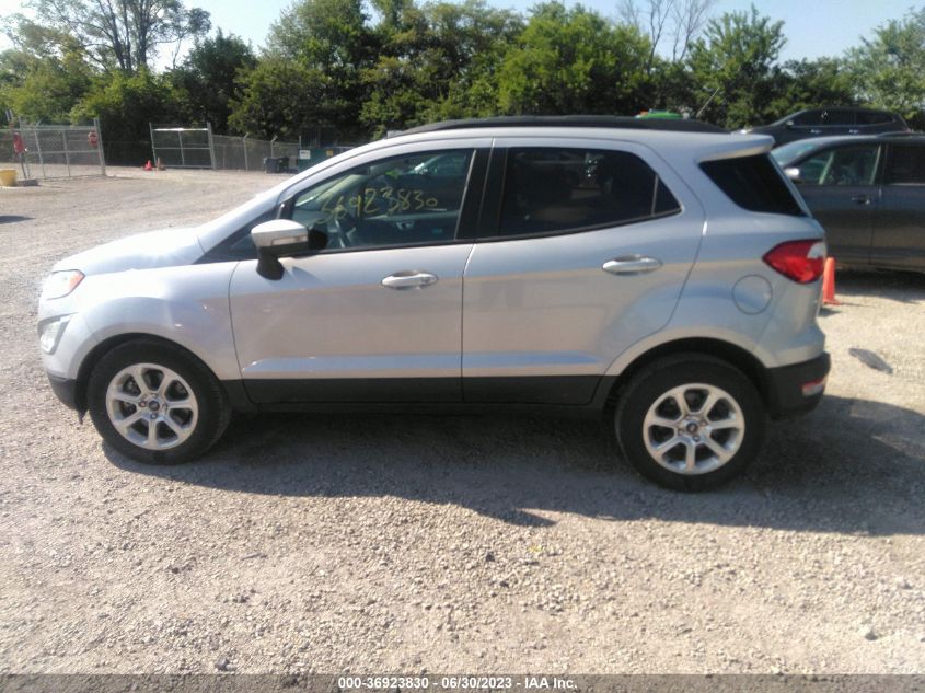 2019 FORD ECOSPORT SE - MAJ6S3GL9KC293264