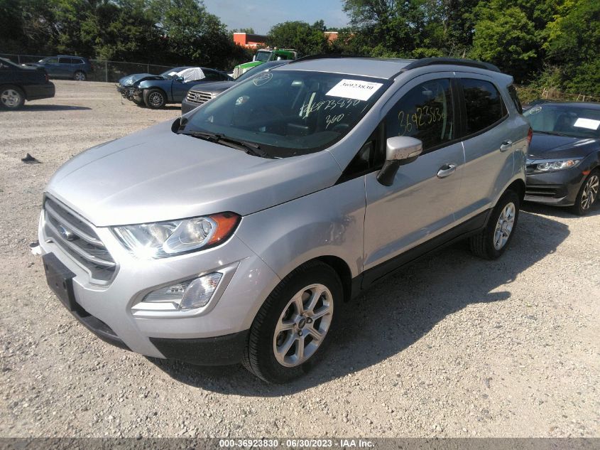 2019 FORD ECOSPORT SE - MAJ6S3GL9KC293264