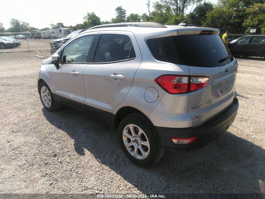 2019 FORD ECOSPORT SE - MAJ6S3GL9KC293264
