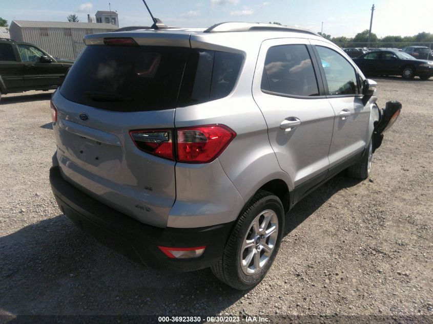 2019 FORD ECOSPORT SE - MAJ6S3GL9KC293264
