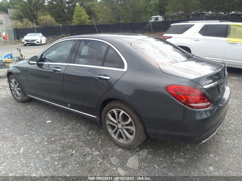 2016 MERCEDES-BENZ C-CLASS C 300 - 55SWF4KB2GU160308