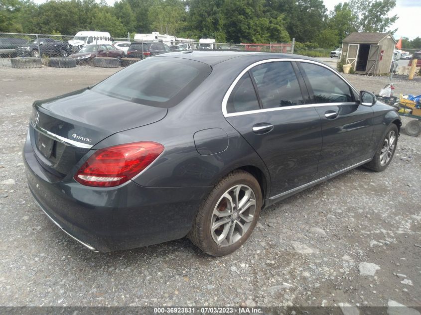 2016 MERCEDES-BENZ C-CLASS C 300 - 55SWF4KB2GU160308