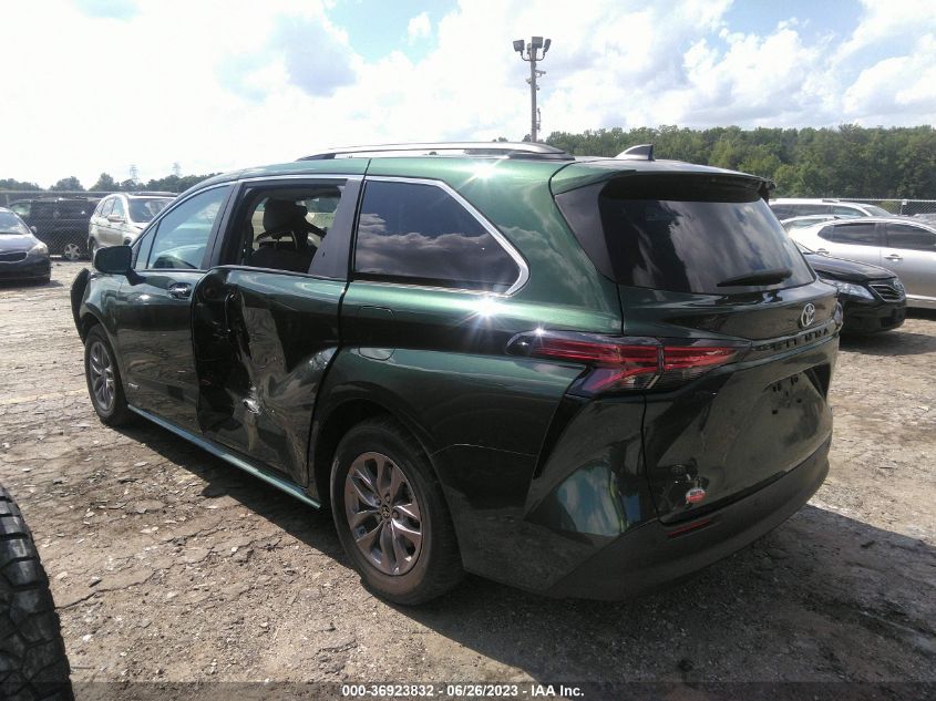 5TDYRKEC1MS065045 2021 TOYOTA SIENNA, photo no. 3