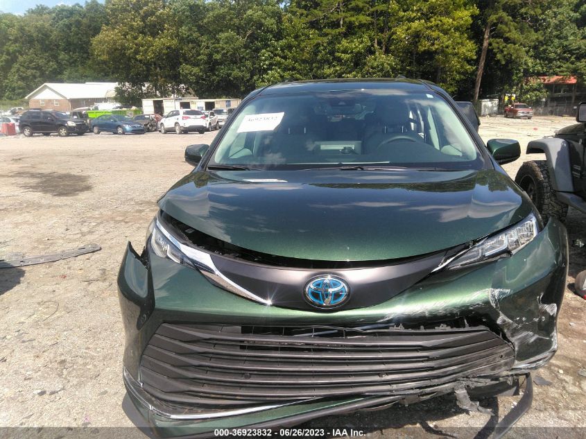 5TDYRKEC1MS065045 2021 TOYOTA SIENNA, photo no. 6