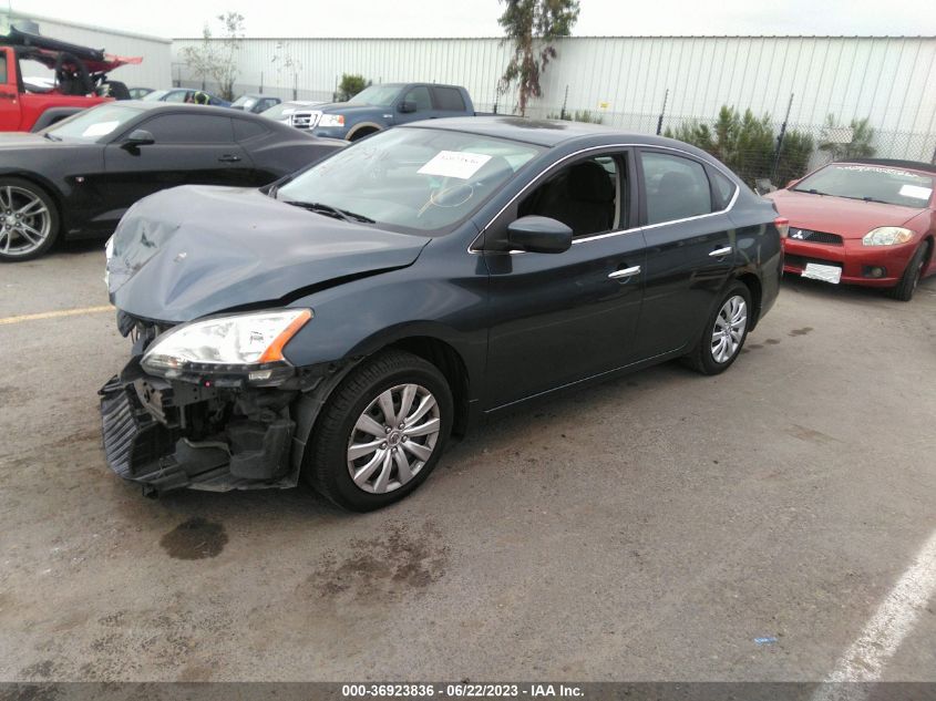 2013 NISSAN SENTRA S/SV/SR/SL - 3N1AB7AP2DL795731