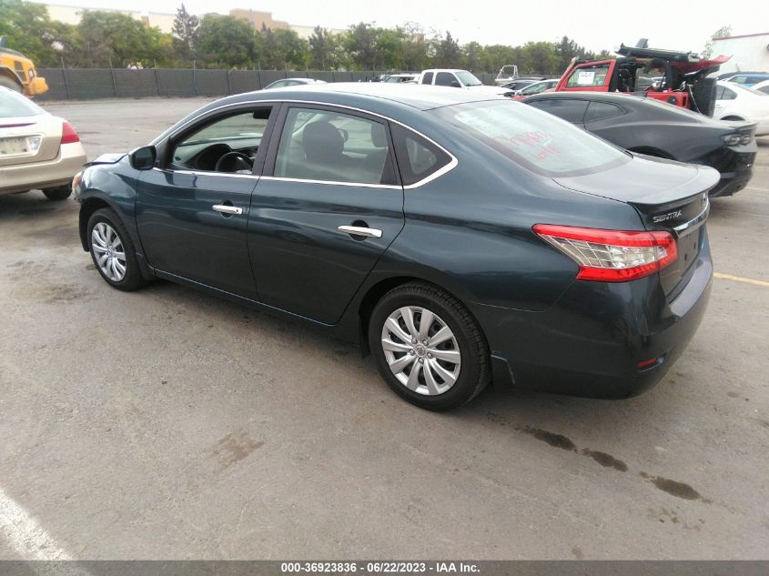 2013 NISSAN SENTRA S/SV/SR/SL - 3N1AB7AP2DL795731