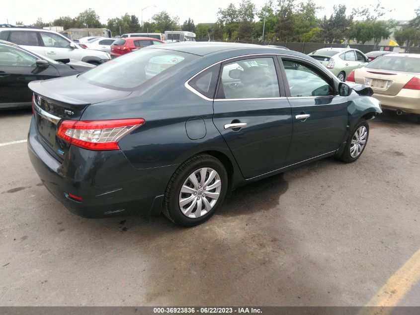 2013 NISSAN SENTRA S/SV/SR/SL - 3N1AB7AP2DL795731