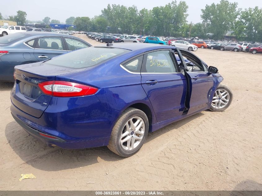 2014 FORD FUSION SE - 1FA6P0H70E5387057