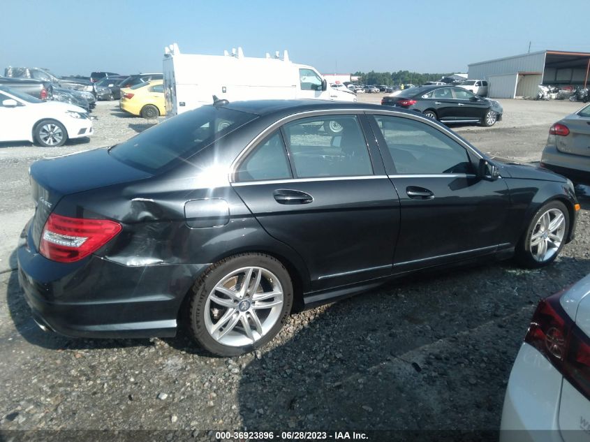 2013 MERCEDES-BENZ C-CLASS C 300 - WDDGF8AB9DR266250