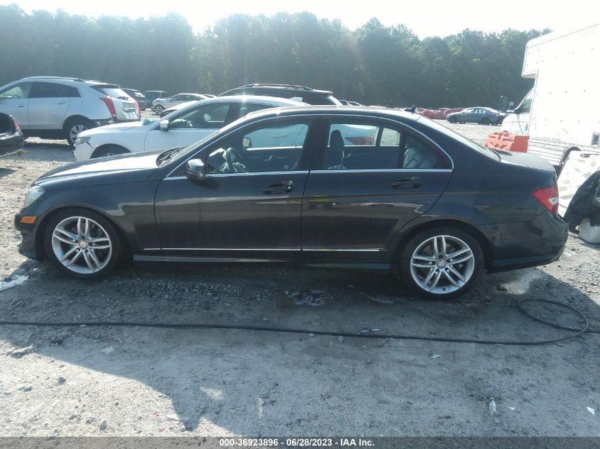 2013 MERCEDES-BENZ C-CLASS C 300 - WDDGF8AB9DR266250