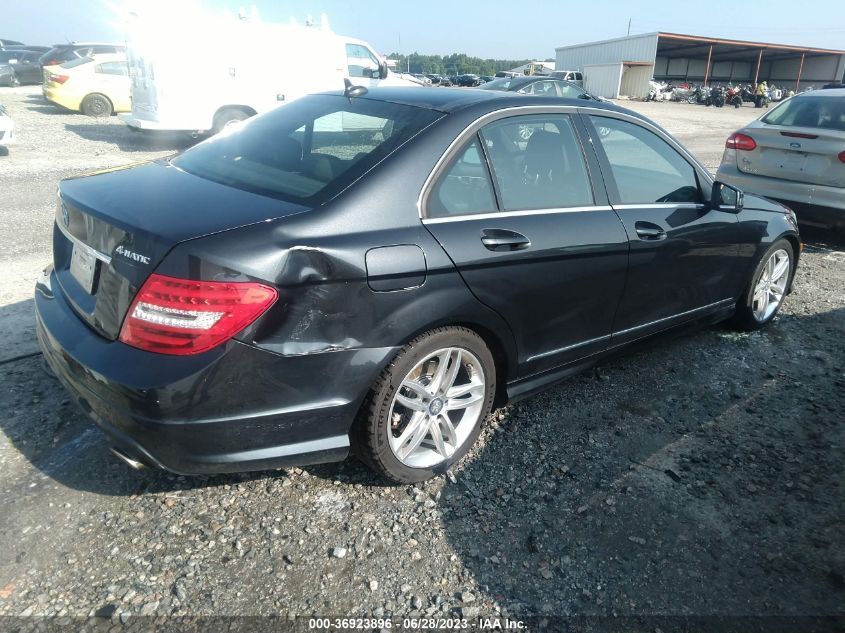 2013 MERCEDES-BENZ C-CLASS C 300 - WDDGF8AB9DR266250
