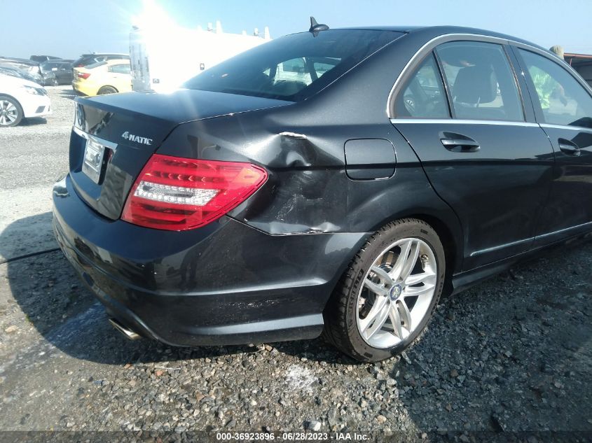 2013 MERCEDES-BENZ C-CLASS C 300 - WDDGF8AB9DR266250