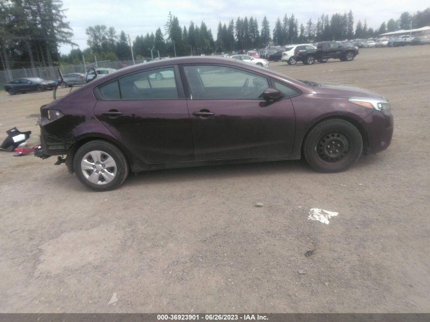 2018 KIA FORTE LX - 3KPFK4A72JE269973