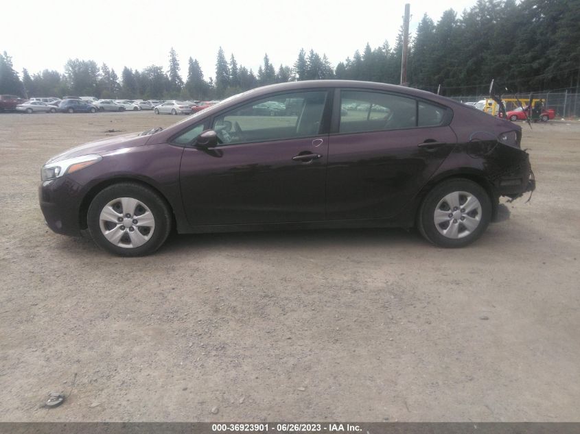 2018 KIA FORTE LX - 3KPFK4A72JE269973