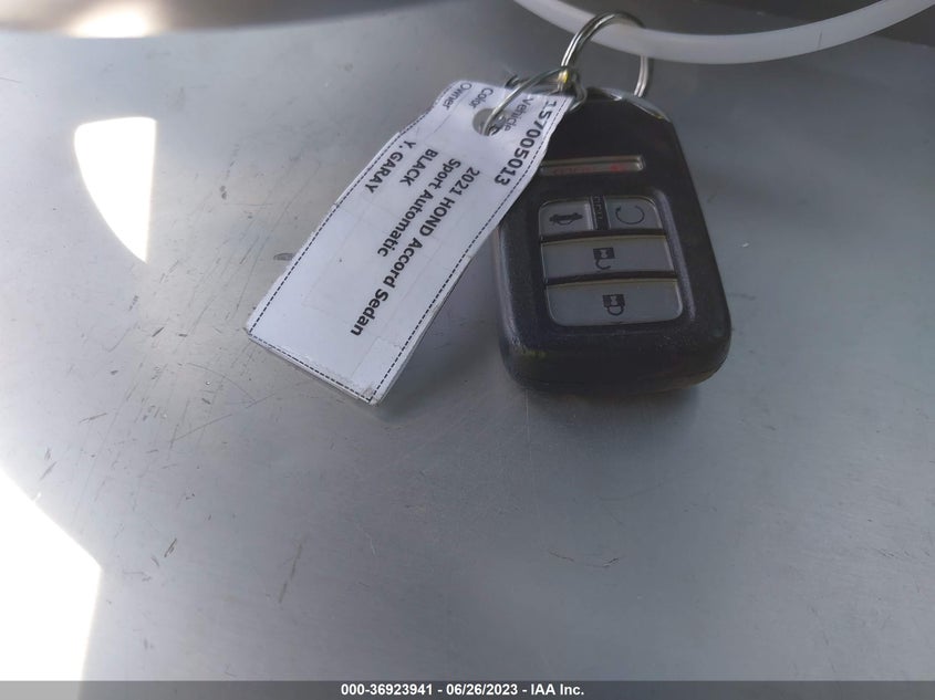 VIN 1HGCV2F35MA028714 2021 HONDA ACCORD SEDAN SPORT