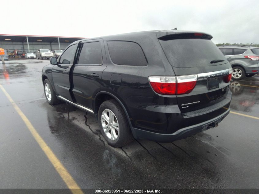 2013 DODGE DURANGO SXT - 1C4RDJAG3DC675116