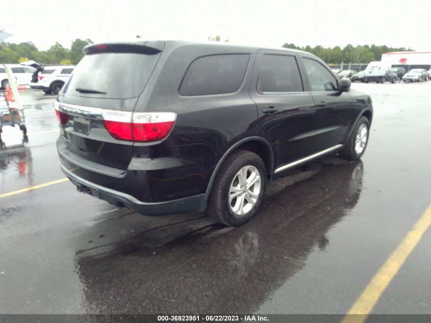 2013 DODGE DURANGO SXT - 1C4RDJAG3DC675116