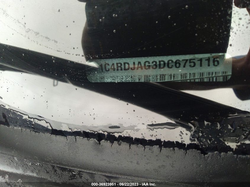 2013 DODGE DURANGO SXT - 1C4RDJAG3DC675116