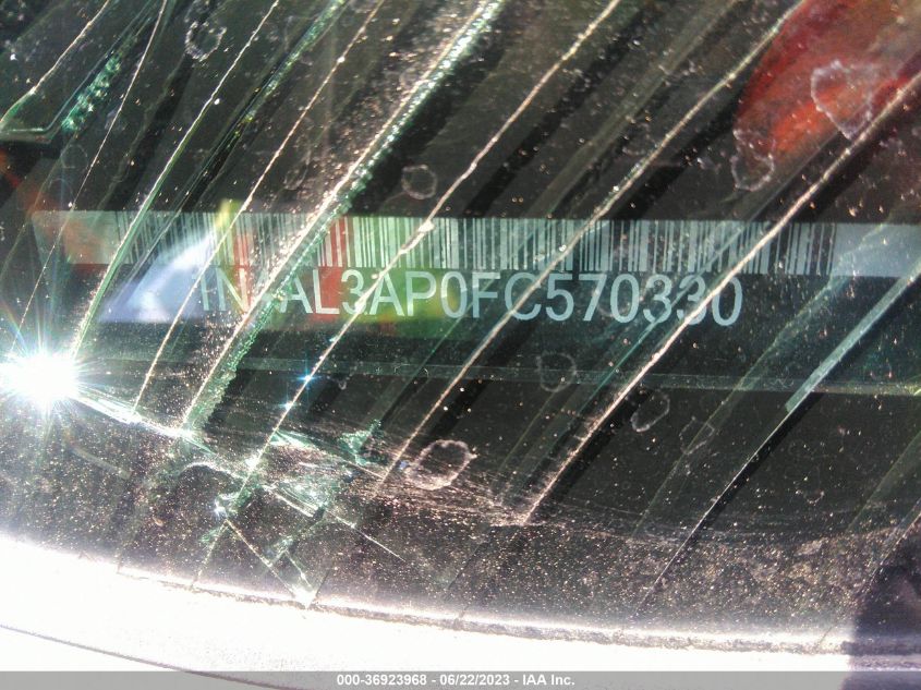 2015 NISSAN ALTIMA 2.5/S/SV/SL - 1N4AL3AP0FC570330
