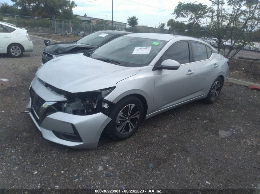 2022 NISSAN SENTRA SV - 3N1AB8CV5NY317325