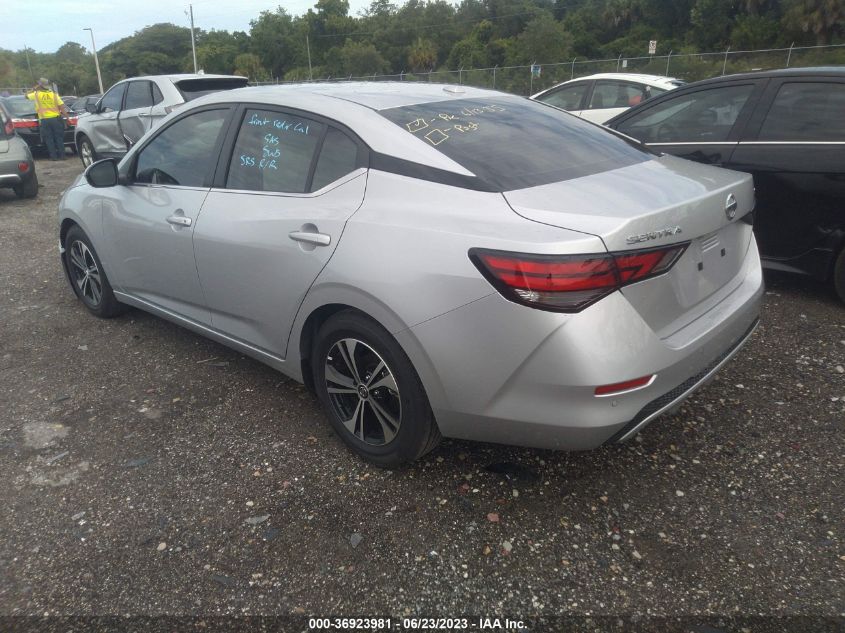 2022 NISSAN SENTRA SV - 3N1AB8CV5NY317325