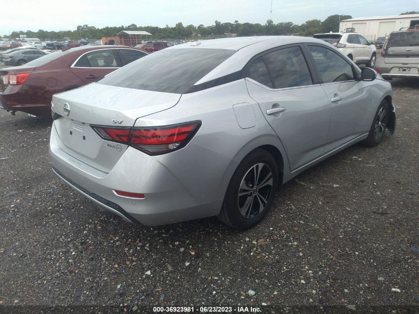 2022 NISSAN SENTRA SV - 3N1AB8CV5NY317325