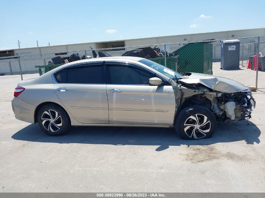 2017 HONDA ACCORD SEDAN LX - 1HGCR2F36HA127939