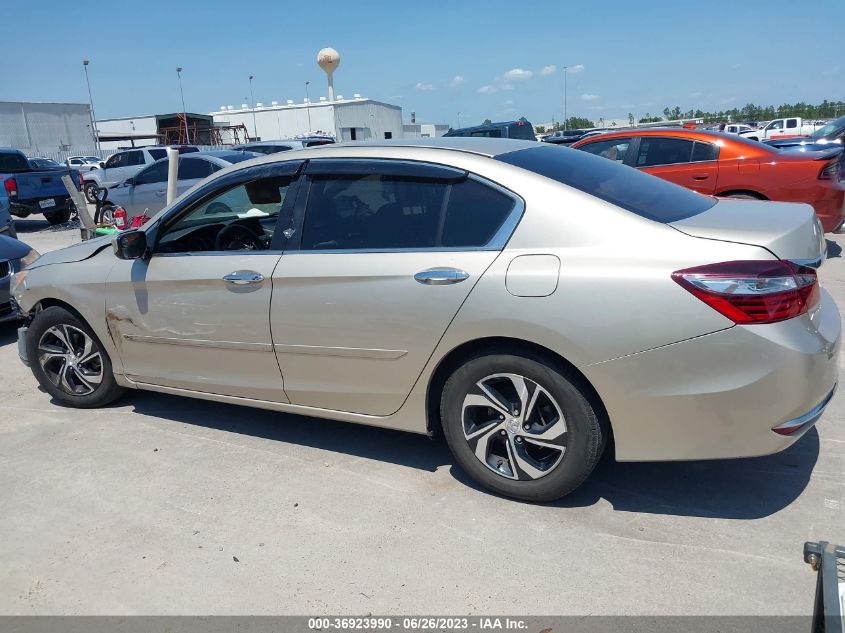 2017 HONDA ACCORD SEDAN LX - 1HGCR2F36HA127939