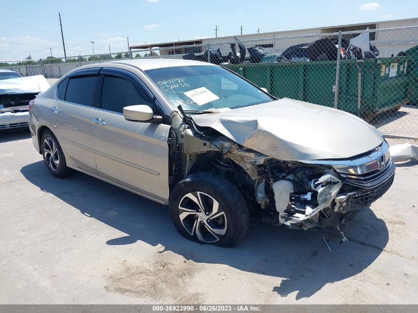 2017 HONDA ACCORD SEDAN LX - 1HGCR2F36HA127939