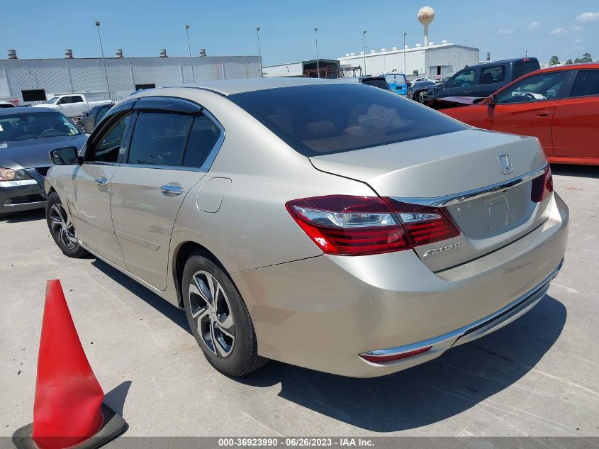 2017 HONDA ACCORD SEDAN LX - 1HGCR2F36HA127939