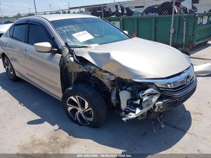 2017 HONDA ACCORD SEDAN LX - 1HGCR2F36HA127939