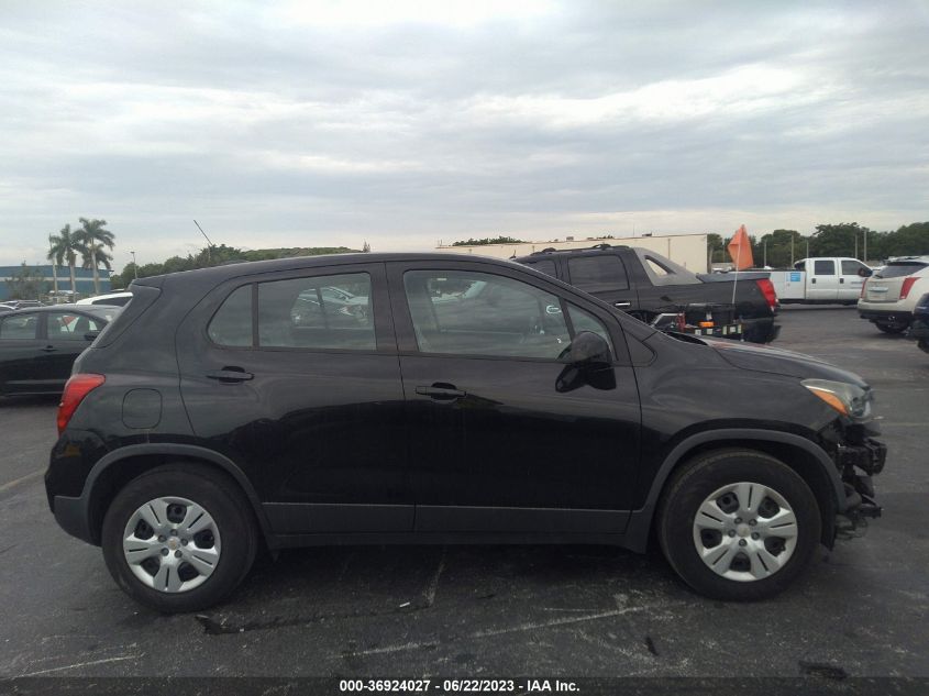 2018 CHEVROLET TRAX LS - 3GNCJKSB6JL197367