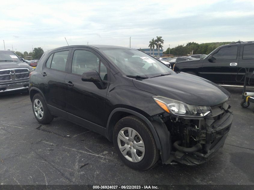 2018 CHEVROLET TRAX LS - 3GNCJKSB6JL197367