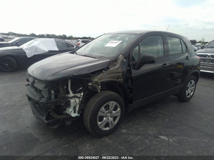 2018 CHEVROLET TRAX LS - 3GNCJKSB6JL197367