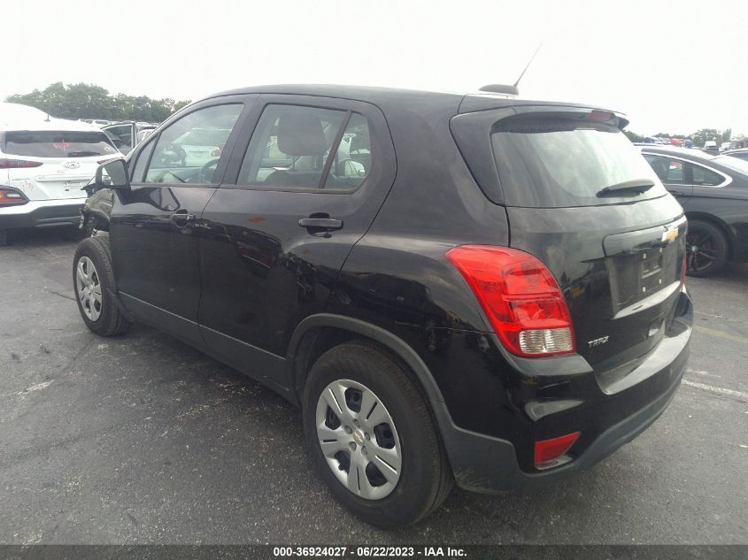 2018 CHEVROLET TRAX LS - 3GNCJKSB6JL197367