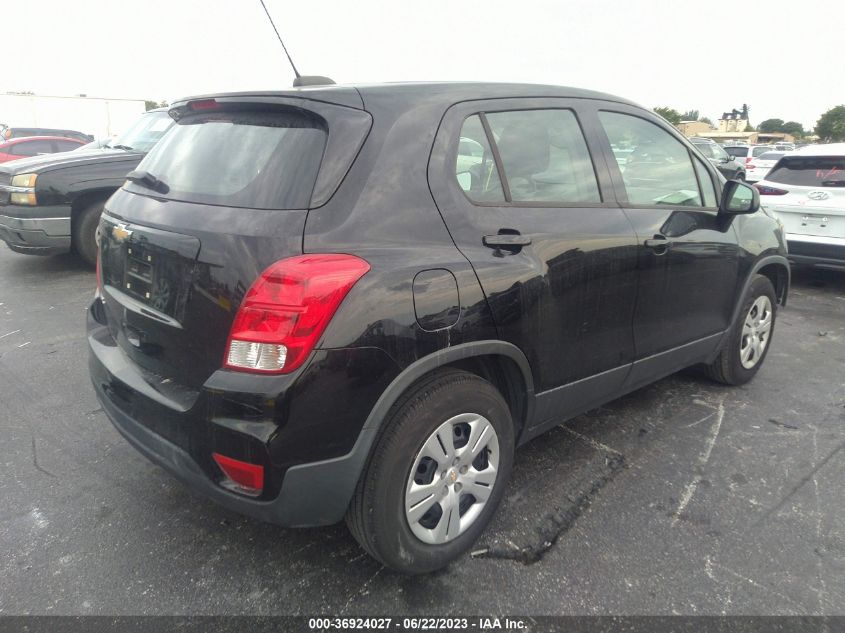 2018 CHEVROLET TRAX LS - 3GNCJKSB6JL197367