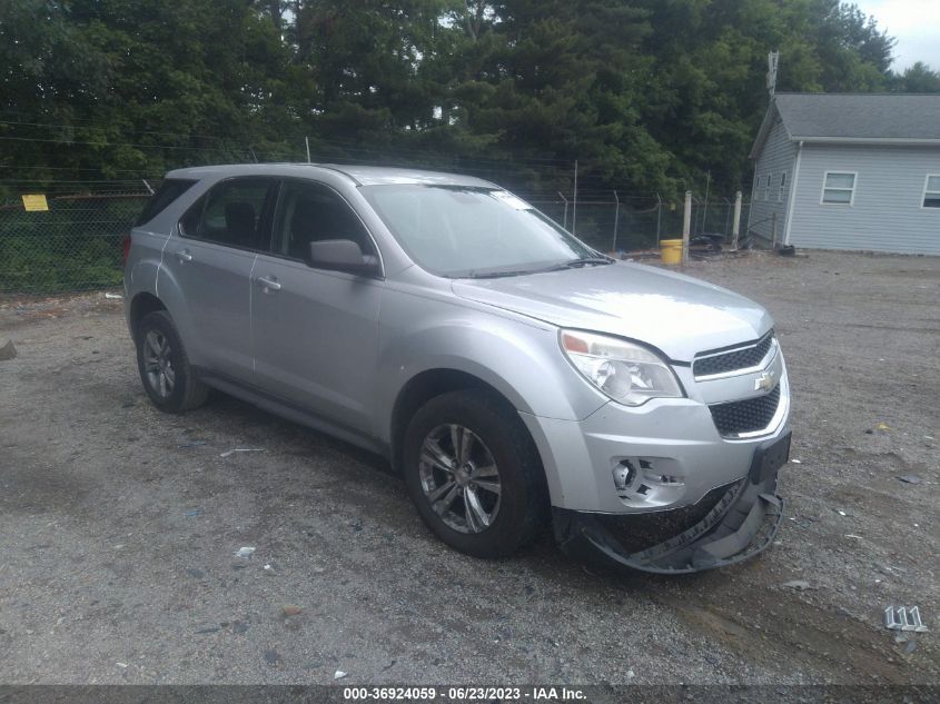 2013 CHEVROLET EQUINOX LS - 1GNALBEK3DZ109515