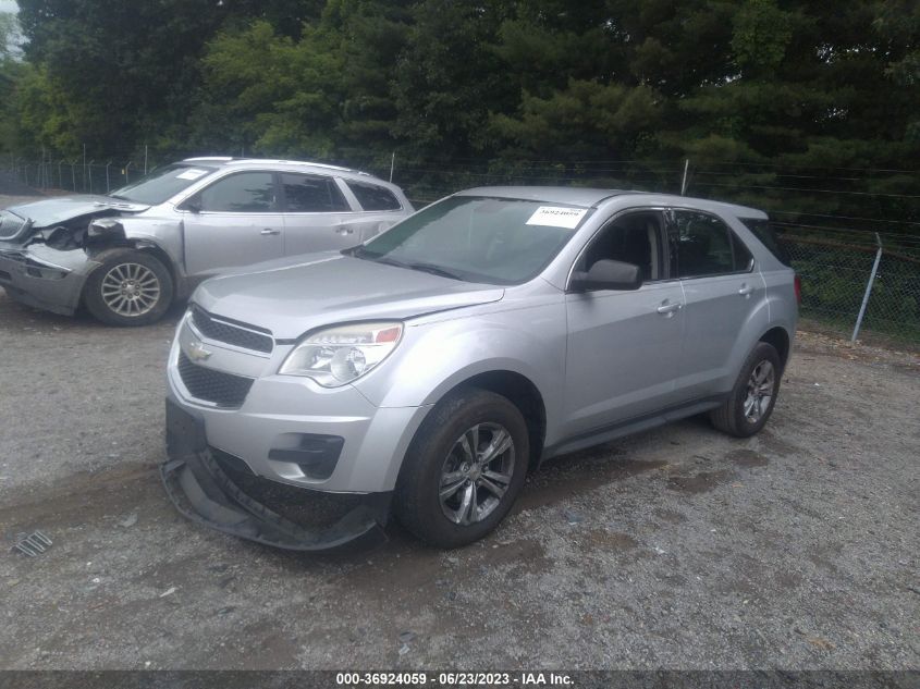 2013 CHEVROLET EQUINOX LS - 1GNALBEK3DZ109515