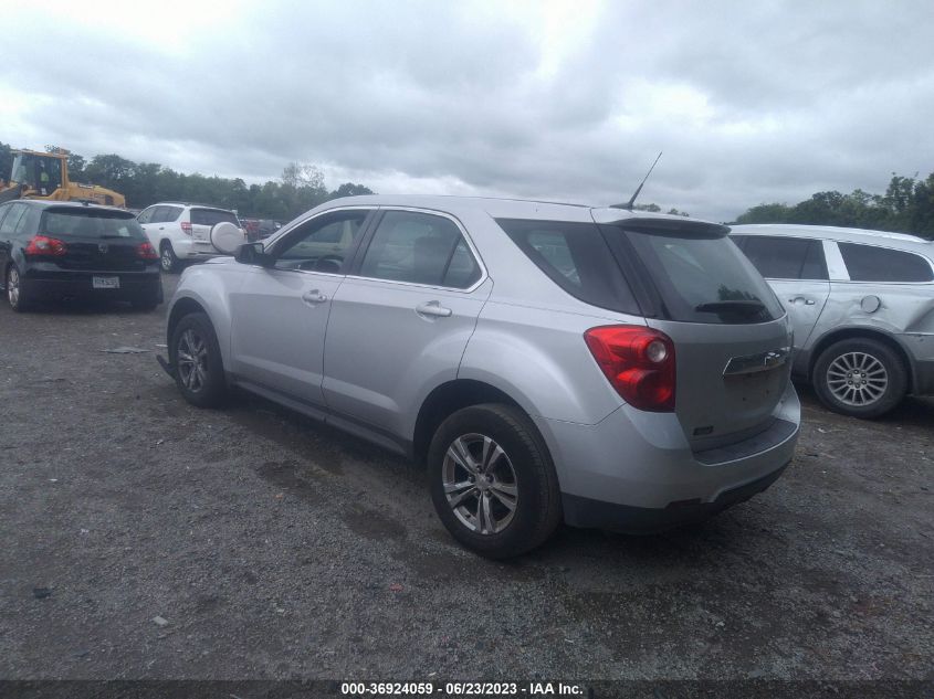 2013 CHEVROLET EQUINOX LS - 1GNALBEK3DZ109515