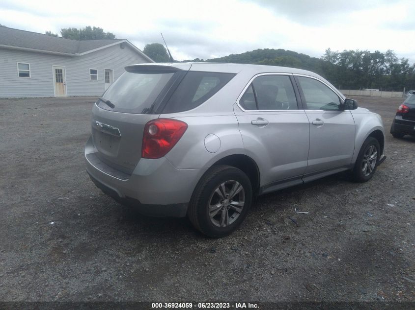 2013 CHEVROLET EQUINOX LS - 1GNALBEK3DZ109515