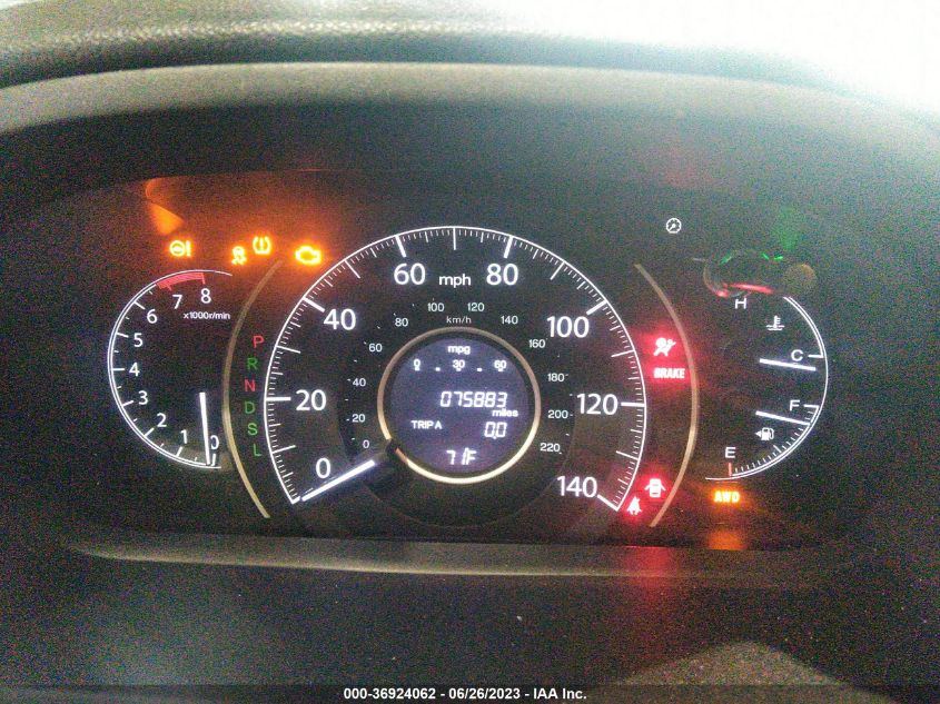 2016 HONDA CR-V EX - 5J6RM4H53GL009099
