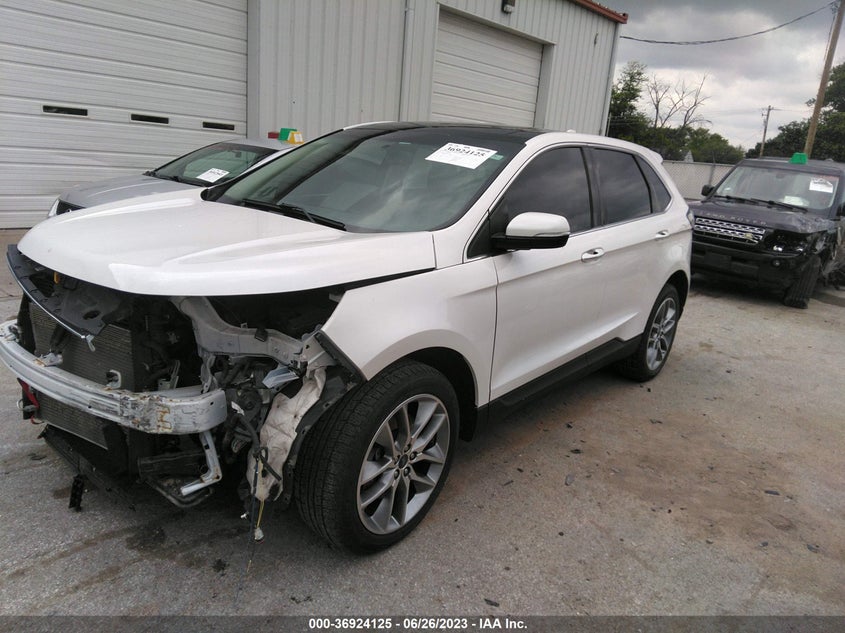 VIN 2FMPK4K82HBC25402 2017 FORD EDGE TITANIUM