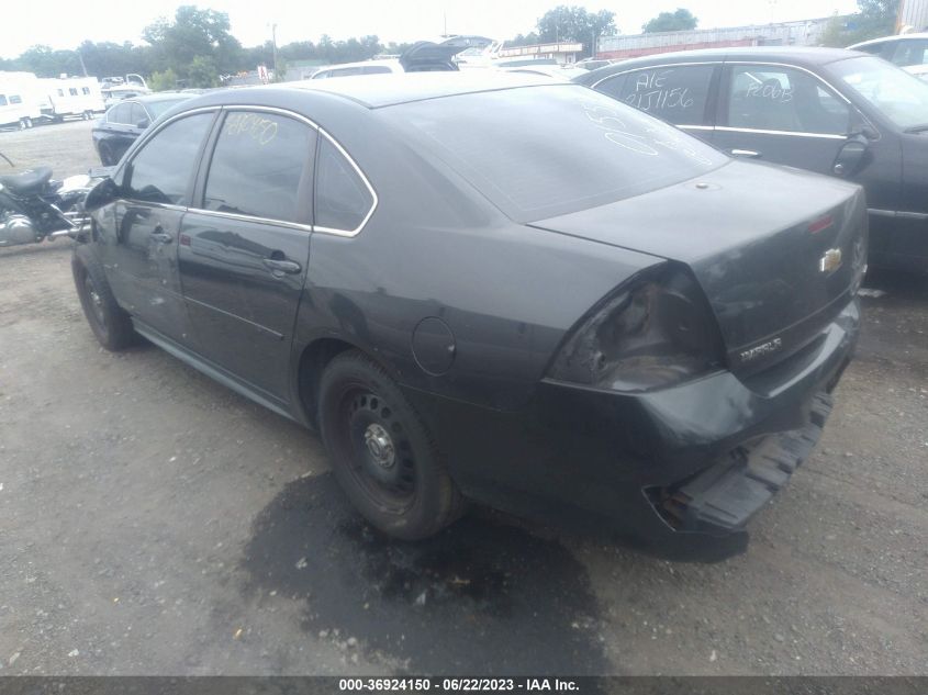 2016 CHEVROLET IMPALA LIMITED POLICE POLICE - 2G1WD5E37G1112137