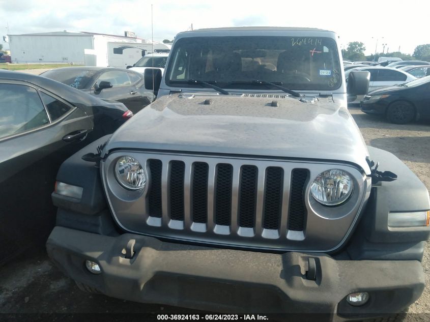 2018 JEEP WRANGLER UNLIMITED SPORT - 1C4HJXDG0JW186654