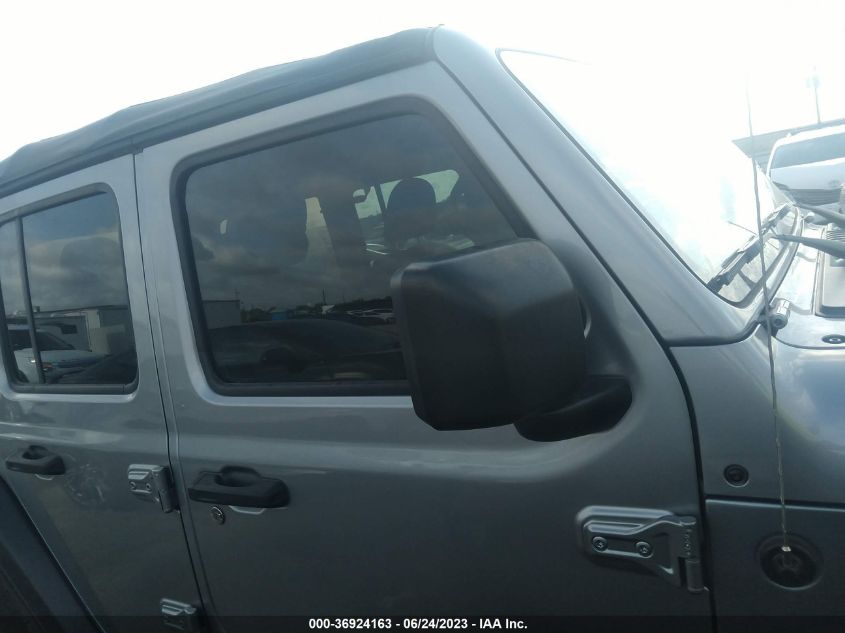 2018 JEEP WRANGLER UNLIMITED SPORT - 1C4HJXDG0JW186654